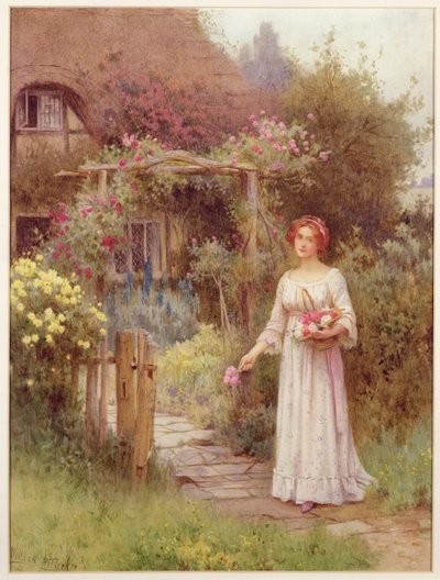 At the Garden Gate by William Affleck